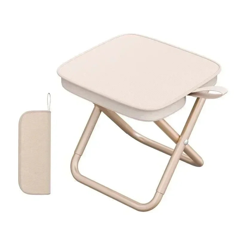 Portable handbag stool folding