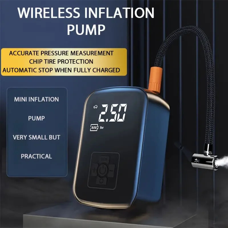 Rechargeable Wireless Car Air Pump